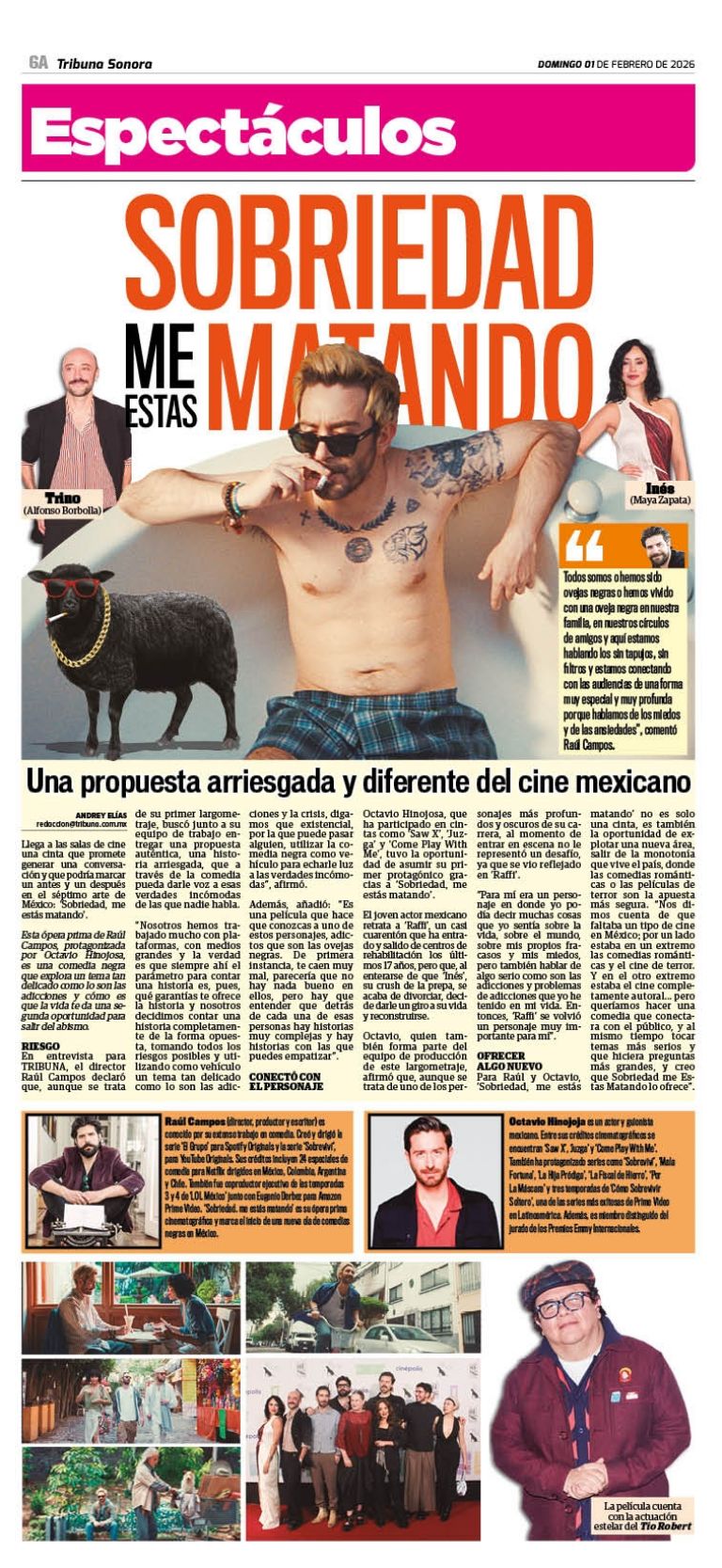 Sobriedad Me Estás Matando; Una propuesta arriesgada y diferente del cine mexicano