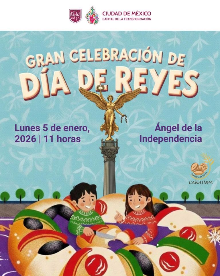 Invitan a mega rosca de Reyes en CDMX. Foto: Gobierno CDMX