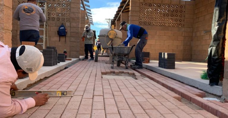 Corredor turístico de Bahía de Kino en Hermosillo registra un avance del 90 por ciento