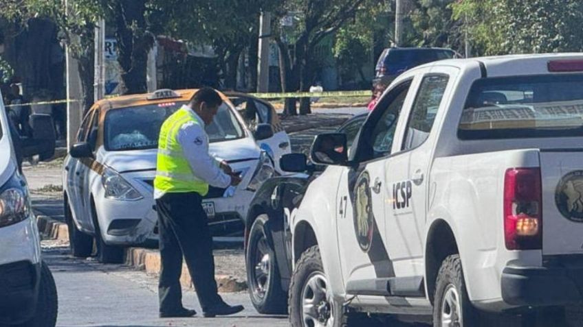 Intento de asalto deja un taxista sin vida en el norte de Monterrey; responsables lograron huir
