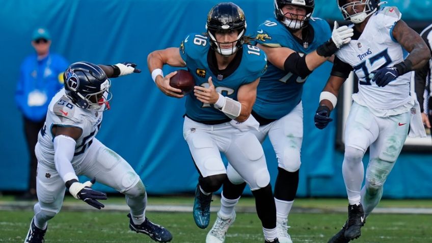 Los enrachados Jaguars aseguran el título de la AFC Sur con una paliza a los Titans