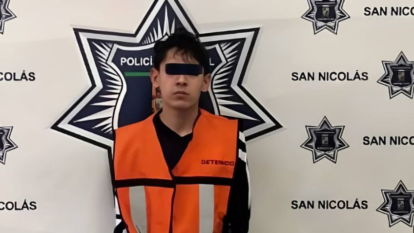 Cae menor de 13 años implicado en asalto a mano armada contra comerciante en Nuevo León