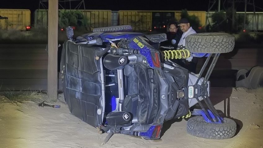 Jovencita de 17 años resulta lesionada tras accidente de razer en Empalme; fue hospitalizada