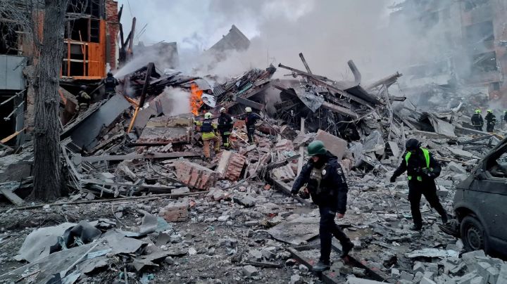 NUEVO ATAQUE A UCRANIA: La defensa aérea ucraniana derriba 53 drones lanzados por Rusia