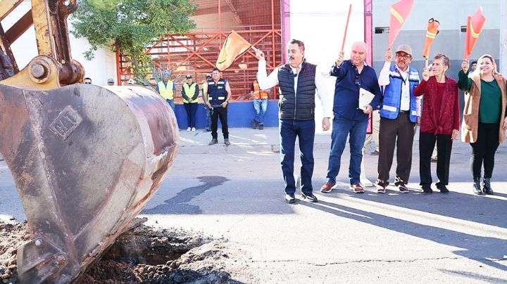 Arranca obra de colector en Ciudad Obregón; invierten 29 mdp que beneficiarán a 40 mil habitantes del sur