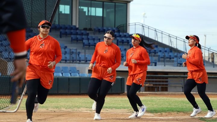 Naranjeritas de Hermosillo dan inicio a la pretemporada de la Liga Mexicana de Softbol Femenil