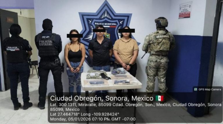 Los jóvenes fueron detenidos 