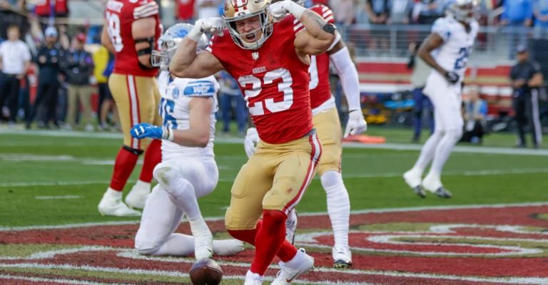 McCaffrey también mostró gran nivel