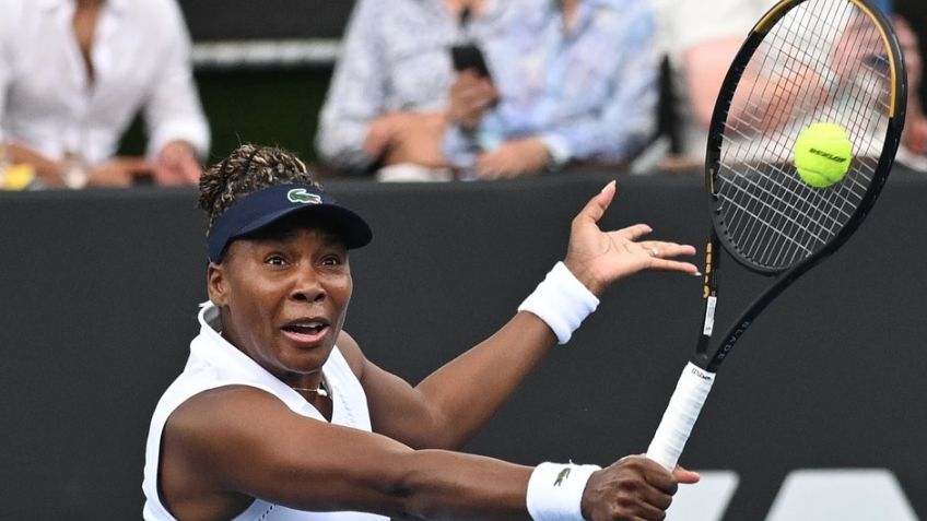 Venus Williams muestra nivel competitivo, pero cae en su debut en Aukland