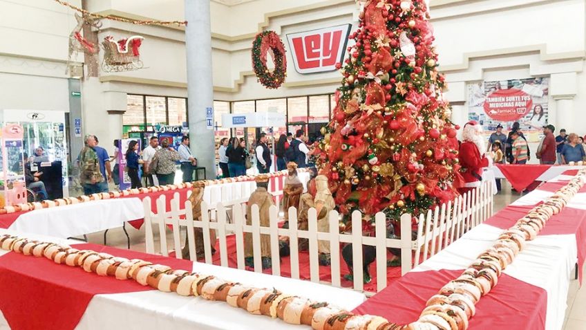 Casa Ley celebra 10 años de su tradicional corte de Rosca de Reyes en Ciudad Obregón con todas las familias