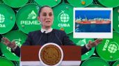 Foto ilustrativa de la nota titulada: Sheinbaum aseguró que México no está enviando "más petróleo del que se había enviado históricamente" a Cuba