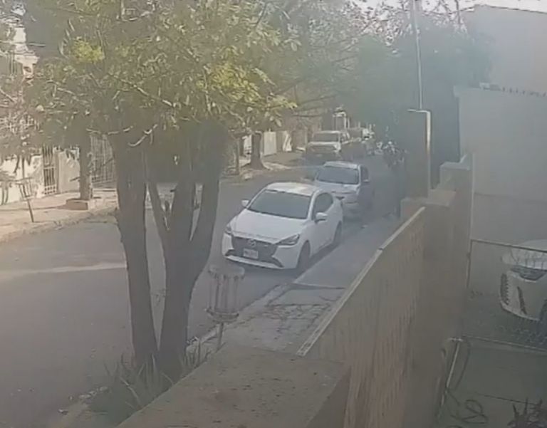 Atropelló a su pareja 