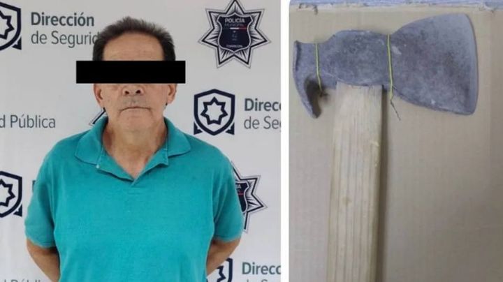 Jaime atacó por la espalda a su propio familiar con un hacha; fue detenido en Torreón, Coahuila