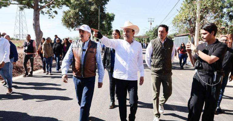 El gobernador Alfonso Durazo Montaño visitó Ciudad Obregón para supervisar los avances en la modernización del parque Infantil Ostimuri y la Laguna del Náinari