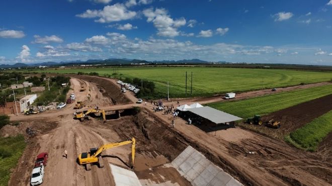 Foto ilustrativa de nota Supervisa Conagua conclusión de obras del Distrito de Riego 038; inversión fue de 300 millones de pesos
