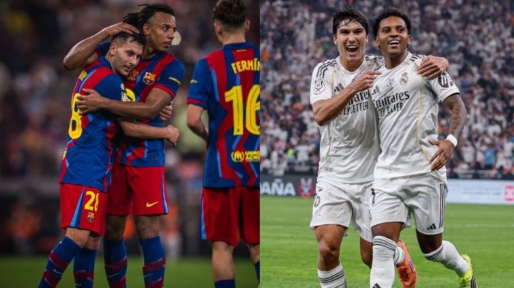 Real Madrid vs Barcelona; horarios y dónde ver EN VIVO la final de la Supercopa de España 2026 en México