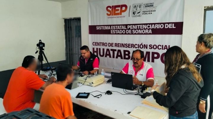 Entregan 256 credenciales del INE a personas privadas de su libertad en Ceresos de Sonora