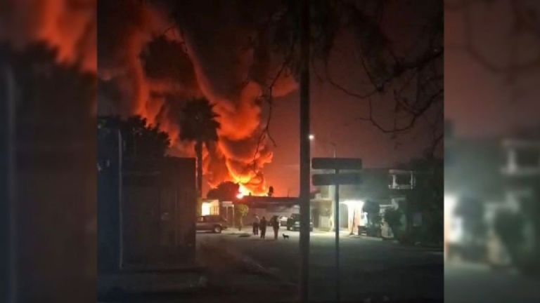 El siniestro movilizó a elementos de diferentes órdenes del Gobierno. Foto: Facebook