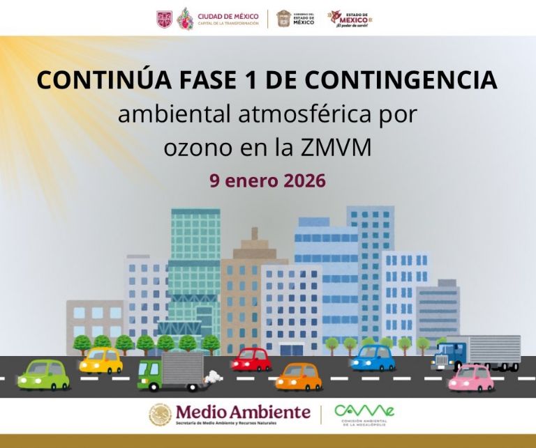 Este viernes 9 de enero, continúa la Contingencia Ambiental. Foto: CAMe