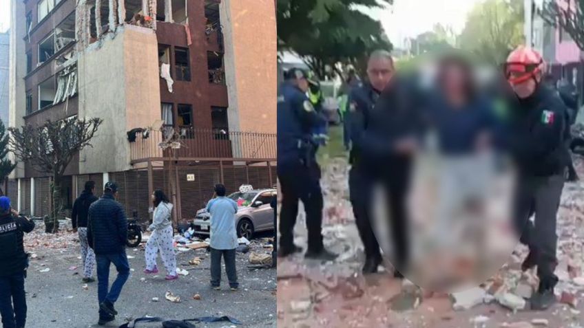 IMÁGENES SENSIBLES: Explosión por gas en departamento de Taxqueña deja cinco VÍCTIMAS