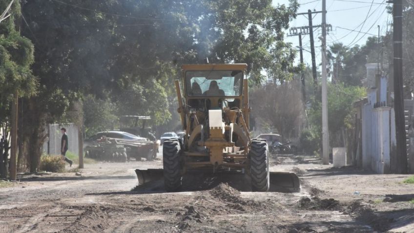 Navojoa buscará reducir el rezago de pavimentación este 2026; bachearán cinco mil metros cuadrados por mes
