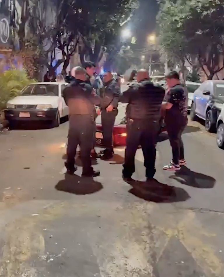 El accidente movilizó a las autoridades. Foto: Facebook