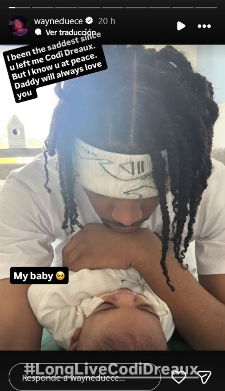 El padre también compartió su dolor 