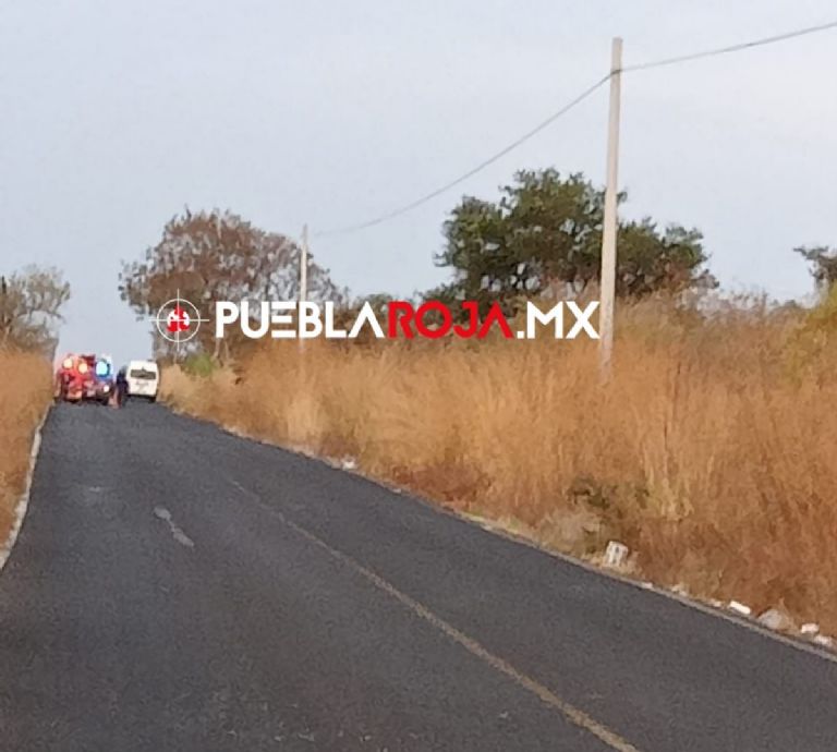 Autoridades se movilizan por homicidio en Puebla. Foto: Facebook