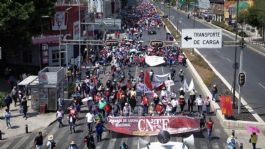 Foto que representa a Tráfico en CDMX HOY: Marchas, concentraciones y BLOQUEOS este martes 10 de febrero de 2026