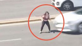 Foto que representa a VIDEO: Identifican a mujer que fue atropellada en Monterrey; este es su estado de salud