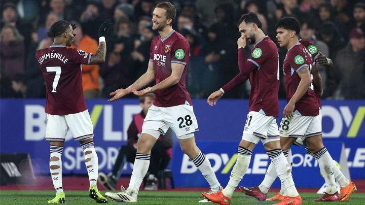 Manchester United tiene agónico empate con el West Ham y corta racha de victorias en la Premier League