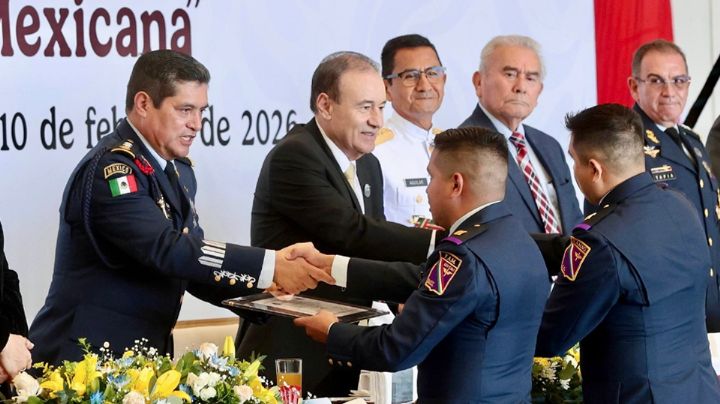 Encabeza gobernador Durazo conmemoración del 111 aniversario de la Fuerza Aérea Mexicana