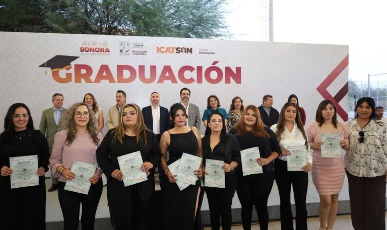 355 alumnos concluyen exitosamente su capacitación en Icatson Plantel Hermosillo