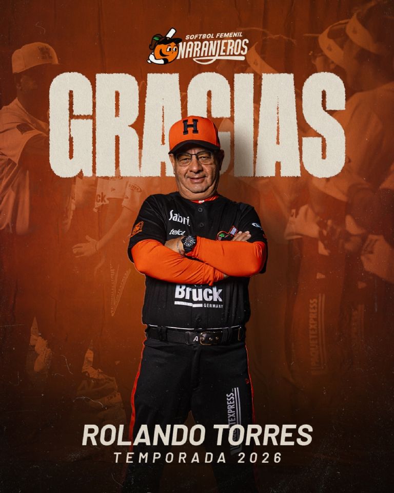 Luego de caer al sótano de la Liga Mexicana de Softbol, Naranjeros le da las gracias a Rolando Torres