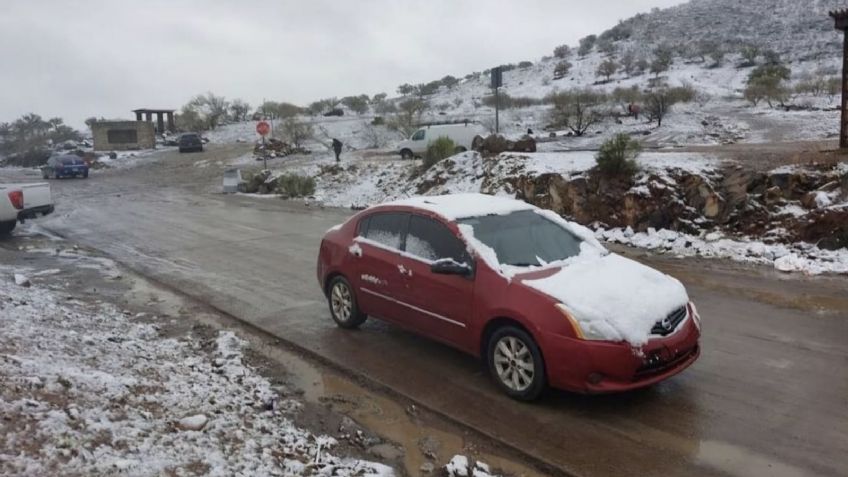 Clima en Sonora HOY: LLUVIAS, frío matutino y posible caída de nieve este martes 10 de febrero