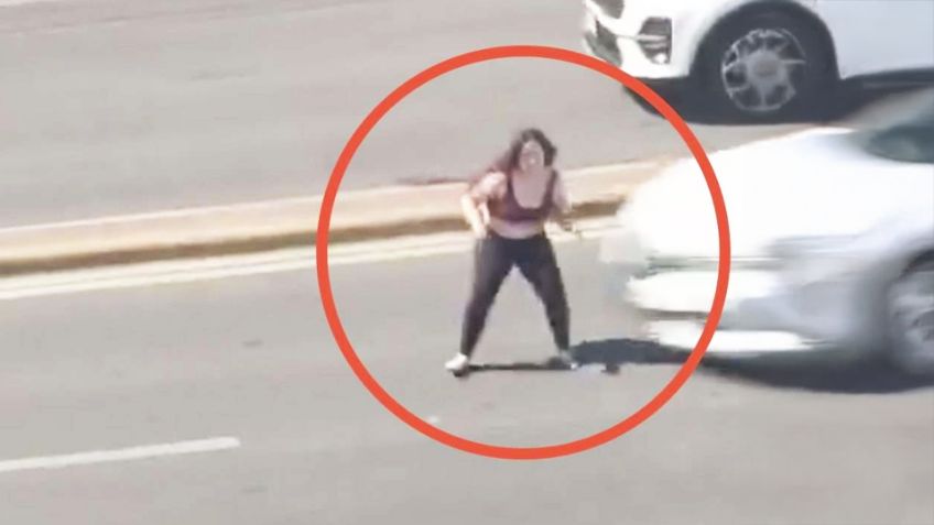 VIDEO: Identifican a mujer que fue atropellada en Monterrey; este es su estado de salud
