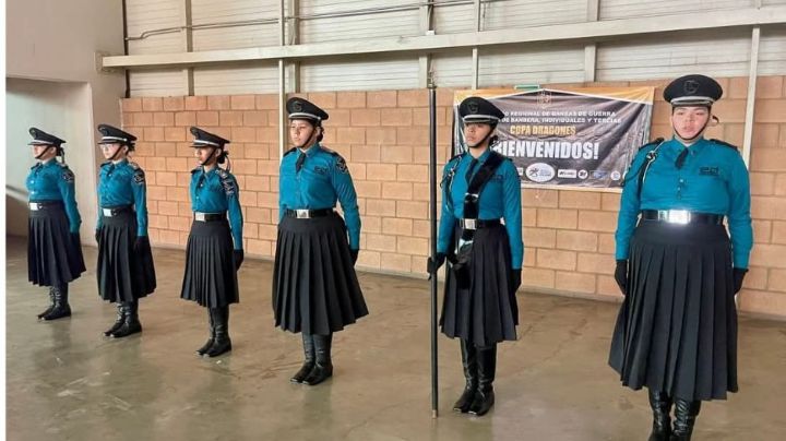 Cobach de Sonora obtiene destacados reconocimientos en el concurso regional de escoltas