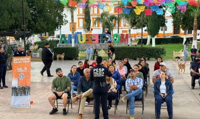 EDUCANDO SALVA: La policía estatal promueve la prevención de la violencia en municipios de la sierra de Sonora