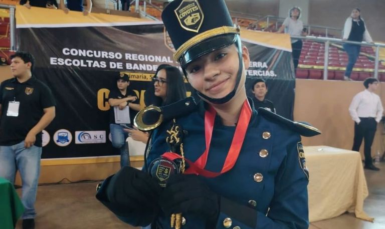 Cobach Sonora obtiene destacados reconocimientos en el concurso regional de escoltas