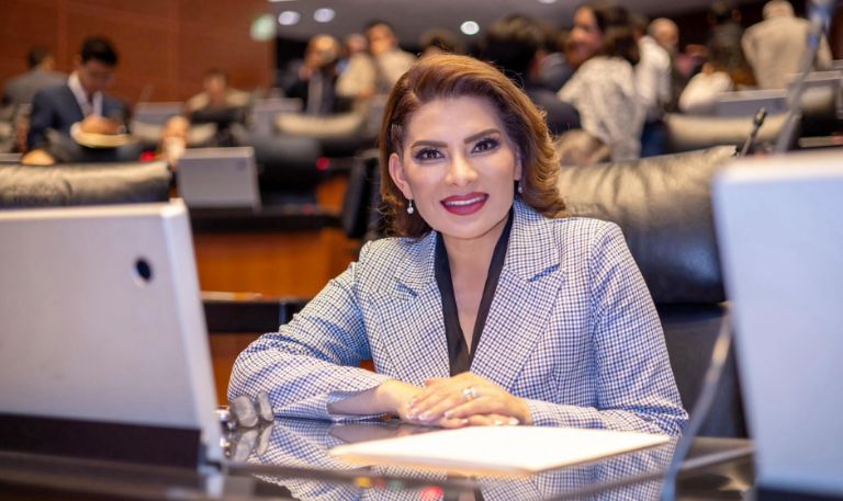 La senadora de la República por Sonora, Lorenia Valles Sampedro