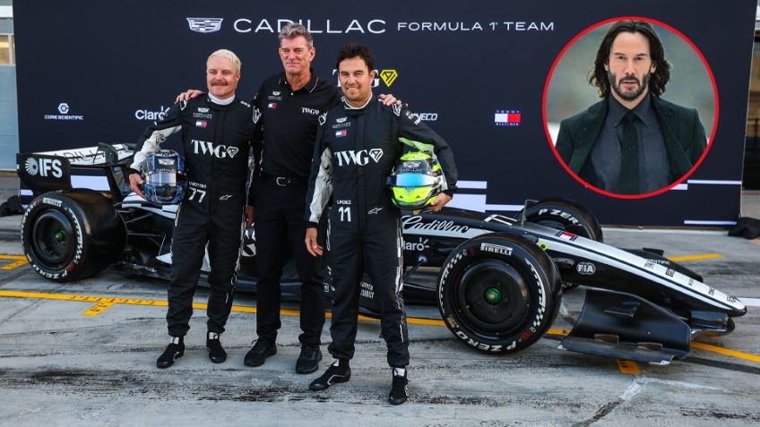 Del volante a la pantalla: 'Checo' Pérez protagonizará documental de Cadillac producido por Keanu Reeves