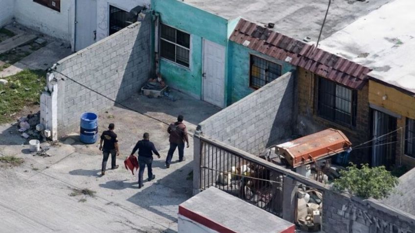 VIDEO: Sicarios atacan a tiros a ministeriales en Nuevo León; hay un detenido y un abatido