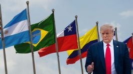 Foto que representa a Trump convocará cumbre con seis líderes latinoamericanos aliados en marzo en Miami