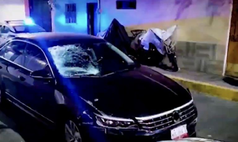Los hechos ocurrieron la noche de este miércoles. Foto: Twitter @AztecaNoticias