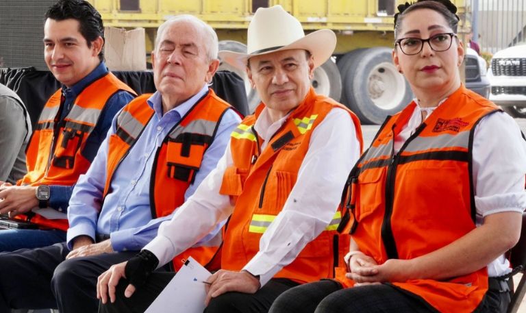 Alfonso Durazo arranca la remodelación de la carretera de cuatro carriles Hermosillo-Bahía de Kino