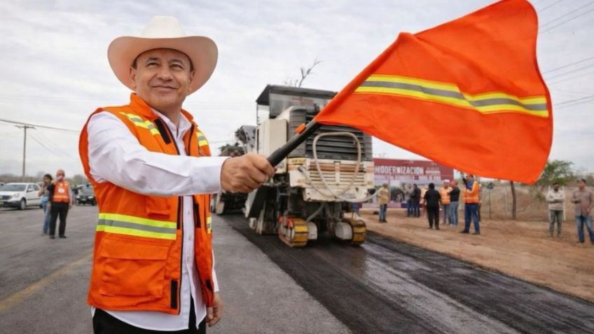 Alfonso Durazo arranca la remodelación de la carretera de cuatro carriles Hermosillo-Bahía de Kino