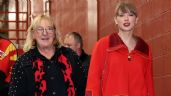 Foto ilustrativa de la nota titulada: Mamá de Travis Kelce responde a preguntas de la boda de su hijo con Taylor Swift; ¿firmó acuerdo?