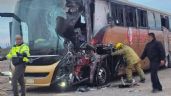 Foto ilustrativa de la nota titulada: 4 muertos y 25 lesionados deja accidente de camión de pasajeros en tramo Sonoyta-Caborca; autoridades atienden