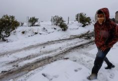 Foto ilustrativa de nota Frente Frío 34 provoca LLUVIAS y NIEVE en México HOY viernes 13 de febrero: Regiones afectadas