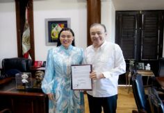 Foto ilustrativa de nota Alfonso Durazo toma protesta a Rebeca Valenzuela como coordinadora estatal del ISJ